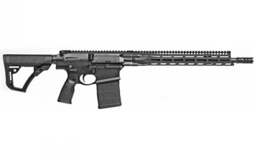 Daniel Defense DD5 V3, Semi-automatic Rifle, 7.62x51/308WIN, 16" Barrel, Matte Finish, Black, Daniel Defense Furniture, 20 Rounds, 1 Magazine 02-157-07258-047