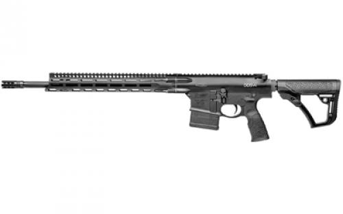 Daniel Defense DD5 V4-CC, Semi-automatic Rifle, AR, 762 NATO/308 WIN, 18 Barrel, 1:11 Twist, Matte Finish, Black, Daniel Defense Stock, MLOK Rail, 10 Round, 1 Magazine, 33.3 Tactical CalCatch Installed, BLEM (Damaged Case and Scratches on Rail, and Receiver) 02-158-13210-055