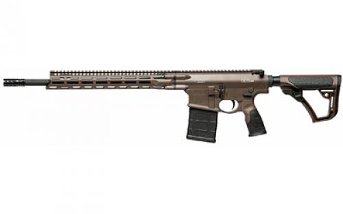 Daniel Defense DD5 V4, Semi-automatic Rifle, AR, 6.5 Creedmoor, 18 CHF Barrel, 1:8 Twist, 5/8X24 Thread Pitch, Matte Finish, Brown, Daniel Defense Furniture, M-LOK Rail, Fully Ambidextrous Controls, Grip-N-Rip Charging Handle, 20 Rounds, 1 Magazine 02-158-20057-047