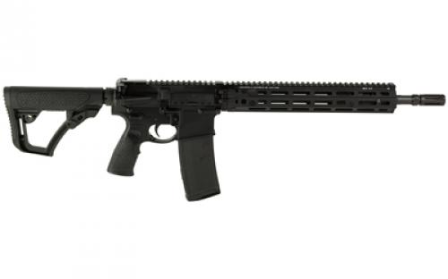 Daniel Defense M4A1 RIII, Semi-automatic Rifle, AR, 223 Remington/556NATO, 14.5" Pinned Flash Suppressor (16" OAL) Cold Hammer Forged Barrel, Anodized Finish, Black, Daniel Defense Grip, Black Daniel Defense 12.5" RIS III M-LOK Rail, Daniel Defense Stock, Midlength Gas System, Ambidextrous Lower, 32 Rounds, 1 Daniel Defense Magazine 02-191-10613-047