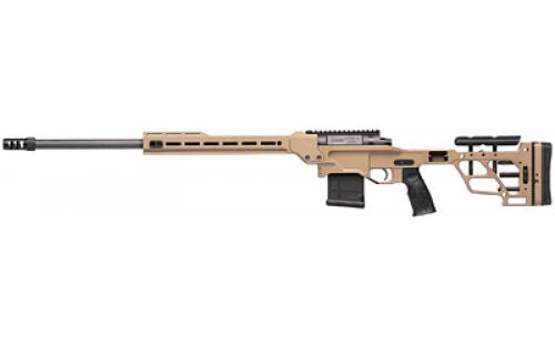 Daniel Defense Delta 5 Pro, Bolt Action Rifle, 6.5 Creedmoor, 24 Barrel, Matte Finish, Coyote Tan, Adjustable Stock, 10 Rounds, 1 Magazine 42-159-11081