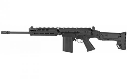 DS Arms SA58, Improved Battle Carbine, Semi-automatic Rifle, 308 Win/762NATO, 16 Barrel, Matte Finish, Black, BRS Folding Stock, Adjustable Sights, 20 Rounds, 1 Magazine SA5816-IBC-A