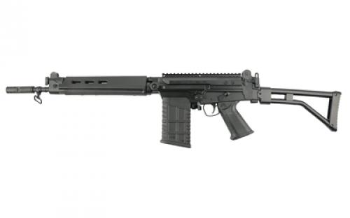 DS Arms SA58, Range Ready, Semi-automatic Rifle, 308 Winchester/762NATO, 16 Chrome Lined Barrel, Black, PARA Folding Stock, Adjustable Sights, 20 Rounds, 1 Magazine SA5816CP-RRC-A