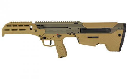 Desert Tech MDRX Chassis, Side Eject, Semi-automatic, Flat Dark Earth, Polymer Fixed Stock MDR-CH-SE-F