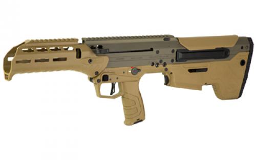 Desert Tech MDRX Chassis, Side Eject, Semi-automatic, Flat Dark Earth, Polymer Fixed Stock MDR-CH-SE-F