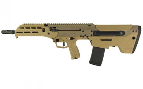 Desert Tech MDRX, Semi-automatic Rifle, Bullpup, 223 Wylde, 16 Barrel, 1:7 Twist, Threaded 1/8-28, Matte Finish, Flat Dark Earth, Side Eject, 30 Rounds, 1 Magazine MDR-RF-B1630-SE-F