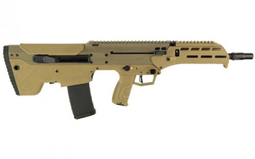 Desert Tech MDRX, Semi-automatic Rifle, Bullpup, 223 Wylde, 16" Barrel, 1:7 Twist, Threaded 1/8-28, Matte Finish, Flat Dark Earth, Side Eject, 30 Rounds, 1 Magazine MDR-RF-B1630-SE-F