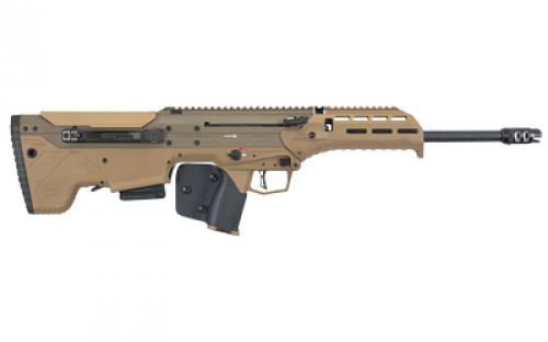 Desert Tech MDRX, Semi-automatic Rifle, Bullpup, 223 Wylde, 20 Barrel, 1:7 Twist, Threaded 1/2-28, Matte Finish, Flat Dark Earth, Shark Fin Grip, Forward Eject, 10 Rounds, 1 Magazine MDR-RF-B2010-FEC-F