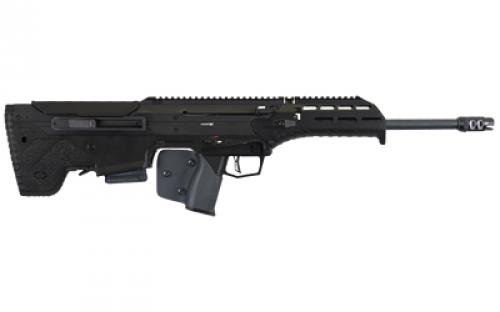 Desert Tech MDRX, Semi-automatic Rifle, Bullpup, 223 Wylde, 20 Barrel, 1:7 Twist, Threaded 1/2-28, Matte Finish, Black, Shark Fin Grip, Side Eject, 10 Round, 1 Magazine MDR-RF-B2010-SEC-B