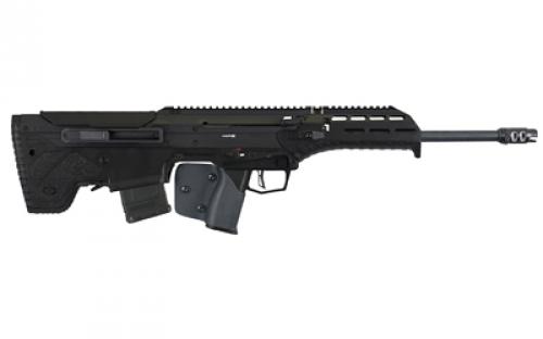 Desert Tech MDRX, Semi-automatic Rifle, Bullpup, 6.5 Creedmore, 20 Barrel, 1:8 Twist, Threaded 5/8-24, Matte Finish, Black, Shark Fin Grip, Forward Eject, 10 Rounds, 1 Magazine MDR-RF-C2010-FEC-B