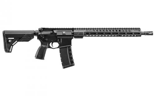 FN America FN15 TAC3, Semi-automatic Rifle, 223 Remington/556NATO, 16 Cold Hammer Forged Barrel, 1:7 Twist, Black, Anodized Finish, FN Polymer Grip, FN 6-Position Collapsible Stock, M-LOK Handguard, 30 Rounds, 1 Magazine, Mid-Length Gas System, H-Buffer, Pinned Gas Block 36-100632