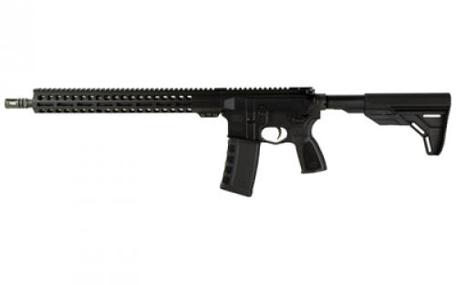 FN America FN 15, Guardian, Semi-automatic Rifle, AR, 223 Remington/556NATO, 16 Barrel, A2 Flash Hider, Mid-Length Gas System, Anodized Finish, Black, 6 Position Collapsible Stock, Mil-Spec Trigger, 15 Free Floated M-LOK Handguard, 30 Rounds, 1 Magazine 36-100740