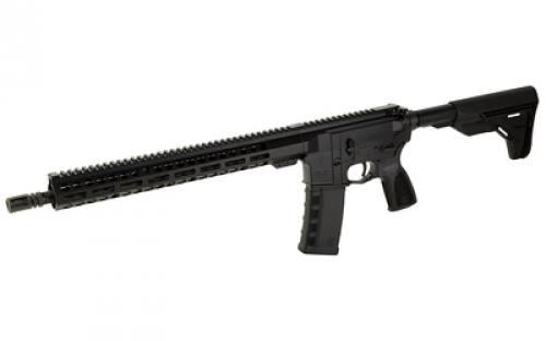 FN America FN 15, Guardian, Semi-automatic Rifle, AR, 223 Remington/556NATO, 16" Barrel, A2 Flash Hider, Mid-Length Gas System, Anodized Finish, Black, 6 Position Collapsible Stock, Mil-Spec Trigger, 15" Free Floated M-LOK Handguard, 30 Rounds, 1 Magazine 36-100740