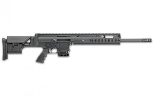 FN America SCAR 20S NRCH, Semi-Automatic Rifle, 308 Win/762NATO, 20" Barrel, 1:10 Twist, Black, Precision Adjustable for LOP and Comb Height Synthetic Stock, Adjustable Cheek Piece, Hogue Rubber Grip, Two Stage Match Geissele Super SCAR Trigger, 10 Rounds, Made in the U.S.A. 38-100544-2