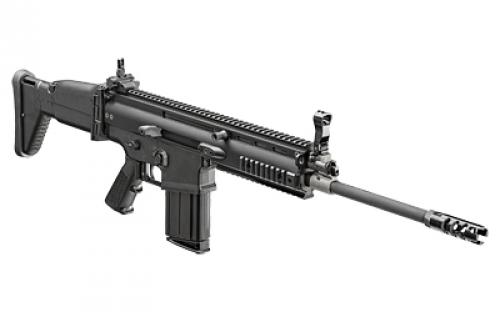 FN America SCAR 17S DMR NRCH, Semi-automatic Rifle, 6.5 Creedmoor, 16.25" Barrel, Anodized Finish, Flat Dark Earth, SSR Stock, Polymer Pistol Grip, Adjustable Sights, 10 Rounds, 1 Magazine 38-101746