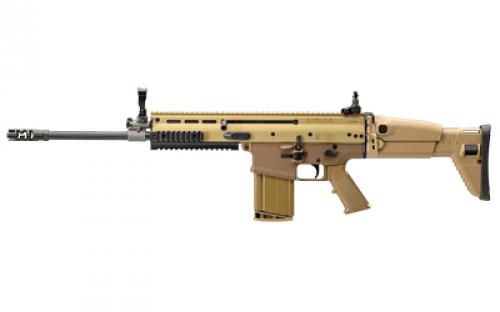 FN America SCAR 17S DMR NRCH, Semi-automatic Rifle, 6.5 Creedmoor, 16.25 Barrel, Anodized Finish, Black, SSR Stock, Polymer Pistol Grip, Adjustable Sights, 10 Rounds, 1 Magazine 38-101747