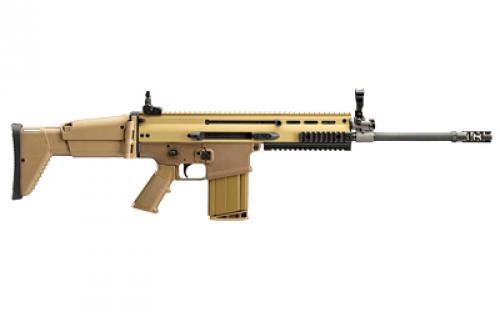 FN America SCAR 17S DMR NRCH, Semi-automatic Rifle, 6.5 Creedmoor, 16.25" Barrel, Anodized Finish, Black, SSR Stock, Polymer Pistol Grip, Adjustable Sights, 10 Rounds, 1 Magazine 38-101747