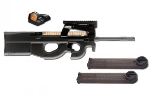 FN America PS90, Semi-automatic, 5.7X28MM, 16", Black, Polymer, 2-50Rd Mags, Vortex Viper Red Dot, Polymer 3848950470