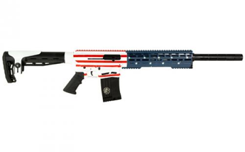 Garaysar Fear 116, Semi-automatic Shotgun, AR, 12 Gauge, 20" Barrel, American Flag Finish, 4 Rounds, BLEM (Bad Finish) GAR-FEAR-116-USA