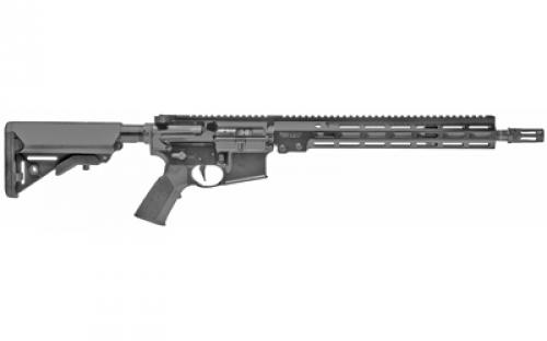 Geissele Automatics Super Duty SD556, Semi-automatic, AR, 223 Rem/556NATO, 14.5" Pinned (16" OAL), Luna Black, No Mag 08-187LB