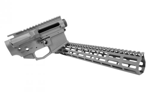 Grey Ghost Precision AR-15 Receiver Set, Semi-automatic, Lower/Upper Billet Receiver Set, 556 NATO/223 Remington, Cerakote Finish, Sniper Gray GGP-S-LIGHT-RCVR-BS-SG