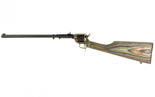 Heritage Rancher, Rifle, 22LR, 16 Barrel, Blued Finish, Camo Laminate Stock, 6 Rounds, Buckhorn Sights, Included Sling BR226CH16HS-LS