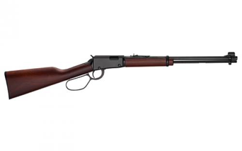 Henry Repeating Arms Henry Large Loop, Lever Action Rifle, 22 S/L/LR, 18.25 Barrel, Black, Wood Stock, 15 Rounds H001LL