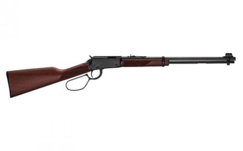 Henry Repeating Arms Magnum Large Loop, Lever Action Rifle, 22 WMR, 19.25 Barrel, Black, Wood Stock, 11 Rounds H001MLL