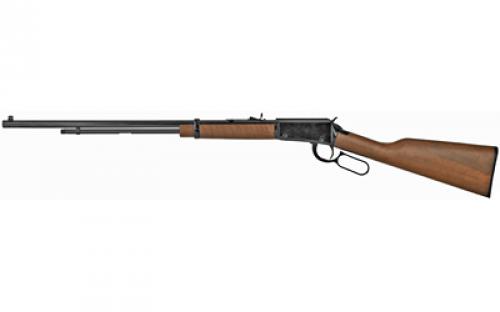 Henry Repeating Arms Frontier, Lever Action Rifle, 22 S/L/LR, 24 Blued Steel Barrel, E-Coat Alloy Receiver, American Walnut Stock, 16Rd, Fully Adjustable Semi-Buckhorn Rear with Brass Beaded Front Sight H001TLB