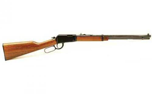 Henry Repeating Arms Lever Action, 22WMR, 20" Octagon Barrel, Blue Finish, Walnut Stock, Adjustable Sights H001TM