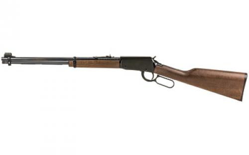 Henry Repeating Arms Lever Action, 22LR, 18.25 Barrel, Blue Finish, Walnut Stock, Adjustable Sights, 15Rd H001