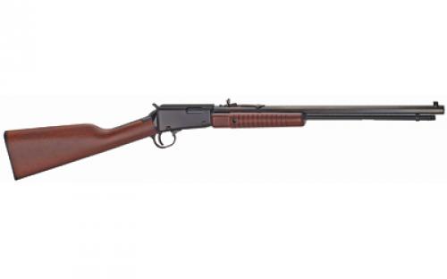 Henry Repeating Arms Pump Action, 22LR, 18.25 Octagon Barrel, Blue Finish, Walnut Stock, Adjustable Sights, 15Rd H003T