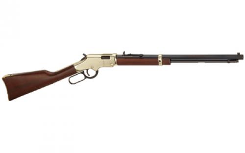 Henry Repeating Arms Golden Boy, Lever Action, 22LR, 20 Octagonal Barrel, Brass Receiver, Walnut Stock, Adjustable Sights, 16Rd, BLEM (Damaged Case and Scratch on Receiver) H004