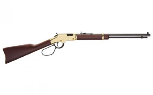 Henry Repeating Arms Golden Boy Large Loop, Lever Action Rifle, 22WMR, 20.5 Barrel, Brass Receiver, Walnut Stock, Adjustable Sights, 12 Rounds H004ML