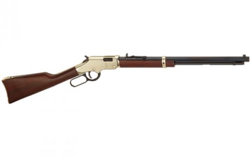 Henry Repeating Arms Golden Boy, Lever Action, 22WMR, 20.5 Barrel, Brass Receiver, Walnut Stock, Adjustable Sights, 12Rd H004M