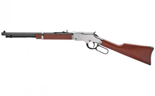 Henry Repeating Arms Golden Boy Silver Compact, Lever Action, 22 LR, 17 Octagon Barrel, 12Rd, Adjustable Sights H004SY