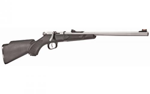 Henry Repeating Arms Mini Bolt Action, Compact Rifle, 22LR, 16.25 Stainless Barrel, Black Finish, Williams Fire Sights, Single Shot H005