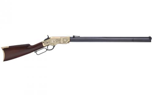 Henry Repeating Arms Original Deluxe, Lever, Rifle, 44-40 Winchester, 24.5" Octagon Barrel, Rosewood Stock, Engraved Receiver, Folding Ladder Rear/Blade Front Sight, 13 Rounds H011D-25