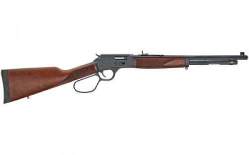 Henry Repeating Arms Big Boy Steel, Lever Action, Side Gate, 44 Magnum, 16.5 Barrel, Blued Finish, Straight-grip American Walnut Stock, Adjustable/Bead Sights, 10Rd H012GR