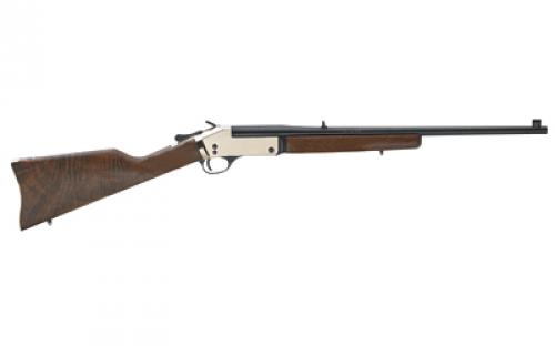 Henry Repeating Arms Single Shot, 44 Mag, 22 Round Barrel, Brass Finish, Walnut Stock, Bead Sight H015B-44