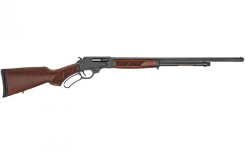 Henry Repeating Arms Lever Action  Shotgun, Side Gate, 410GA, 24 Round Barrel, Smooth/Full Choke, Blued Receiver, Pistol Grip American Walnut Stock w/Rubber Buttpad, 5Rd, Brass Beaded Front Sight H018G-410