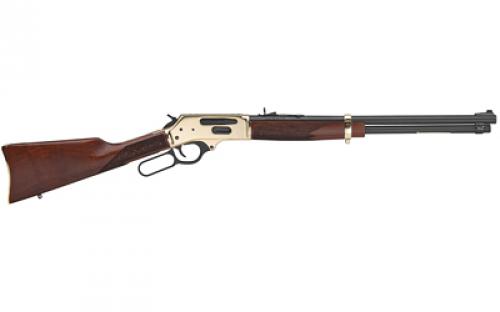 Henry Repeating Arms Side Gate Lever Action, 30-30 Winchester, 20 Barrel, Brass Receiver, Walnut Stock, 5Rd, Fully Adjustable Semi-Buckhorn Sights H024-3030