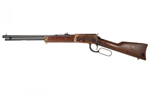 Heritage Settler, Lever Action Rifle, 22 LR, 16.5 Barrel, Case Hardened Finish, Buckhorn Sights, Light Stained Wood Furniture, 13 Rounds STR22LCH16