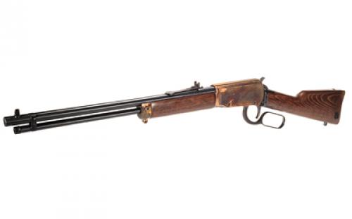 Heritage Settler, Lever Action Rifle, 22 LR, 16.5" Barrel, Case Hardened Finish, Buckhorn Sights, Light Stained Wood Furniture, 13 Rounds STR22LCH16