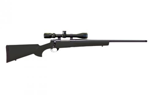 Howa 1500, Bolt Action Rifle, 243 Winchester, 22 Threaded Barrel, Black Hogue Stock, Right Hand, Gamepro 4-12x40 Scope Included, 4 Round Mag HGP2243B