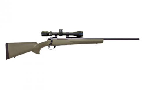 Howa 1500, Bolt Action Rifle, 30-06 Springfield, 22 Threaded Barrel, Olive Drab Green Hogue Stock, Right Hand, Gamepro 4-12x40 Scope Included, 4 Round Mag HGP23006G