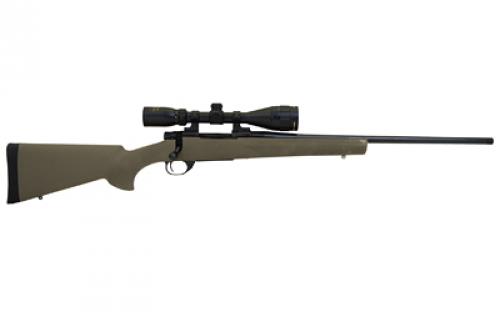 Howa 1500 Long Action, GamePro 2.0, Bolt Action Rifle, 7MM PRC, 24 Barrel, Threaded 1/2x28, Hogue Overmolded Stock, Green, 3 Position Safety, 4 Rounds, Hinged Floorplate Magazine, Right Hand, Includes Nikko Sterling Gamepro 4-12X40 Scope with ZEROLOK Base and Rings HGP27MMPRCG