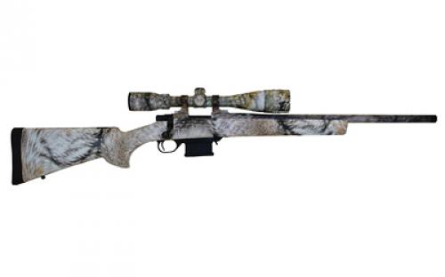 Howa Mini Action, Yote Package, Bolt Action Rifle, 7.62X39, 20 Heavy Threaded Barrel, Tan Yote Camo Finish, Right Hand, Gamepro 4-12x40 Scope Included , 5 Round Mag HMA70722FY