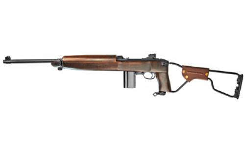 Inland M1A1 Paratrooper Carbine, Semi-automatic Rifle, 30 Carbine, 18 Barrel, Black Finish, Folding Wire Stock, Adjustable Rear Sights, 1-15Rd Magazine ILM150