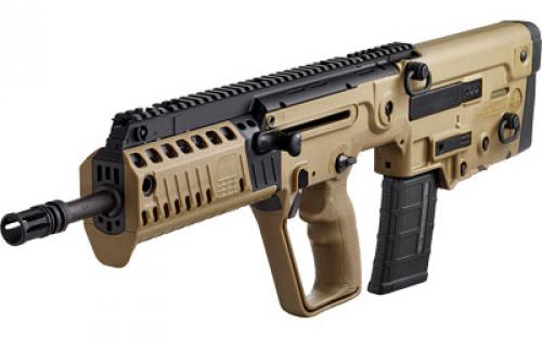 IWI US, Inc Tavor X95, Semi-automatic, 300 Blackout, 16.5 Barrel, FDE Finish, Bullpup, 1 Mag, 30Rd, Adjustable Sights XFD16-BLK